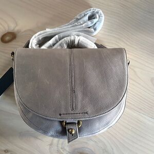 American Leather Company Butternut Saddle Bag